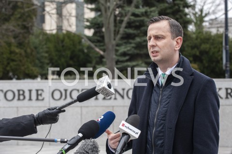  20.03.2020 WARSZAWA<br />
KONFERENCJA WLADYSLAWA KOSINIAKA KAMYSZA<br />
N/Z WLADYSLAW KOSINIAK KAMYSZ<br />
 