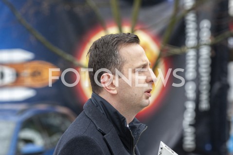  20.03.2020 WARSZAWA<br />
KONFERENCJA WLADYSLAWA KOSINIAKA KAMYSZA<br />
N/Z WLADYSLAW KOSINIAK KAMYSZ<br />
 