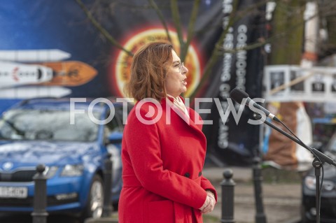  29.03.2020 WARSZAWA<br />
KONFERENCJA MALGORZATY KIDAWY BLONSKIEJ NT. ZAWIESZENIA KAMPANII WYBORCZEJ<br />
N/Z MALGORZATA KIDAWA BLONSKA<br />
 