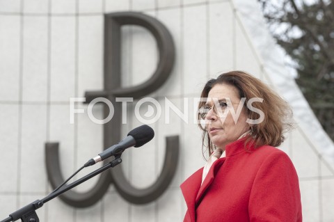  29.03.2020 WARSZAWA<br />
KONFERENCJA MALGORZATY KIDAWY BLONSKIEJ NT. ZAWIESZENIA KAMPANII WYBORCZEJ<br />
N/Z MALGORZATA KIDAWA BLONSKA POLSKA WALCZACA<br />
 