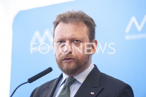  30.03.2020 WARSZAWA<br />
KONFERENCJA MINISTRA ZDROWIA W WARSZAWIE<br />
N/Z LUKASZ SZUMOWSKI<br />
 