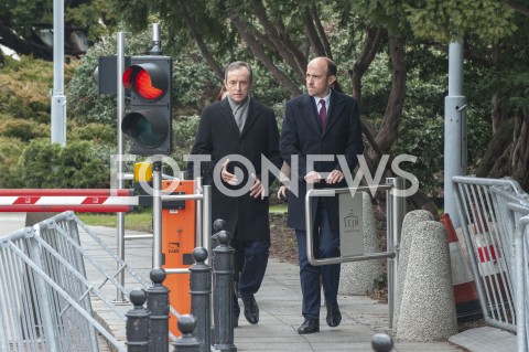  31.03.2020 WARSZAWA<br />
KONFERENCJA TOMASZA GRODZKIEGO I BORYSA BUDKI<br />
N/Z BORYS BUDKA TOMASZ GRODZKI<br />
 