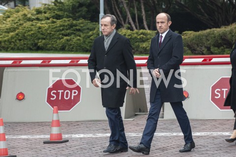  31.03.2020 WARSZAWA<br />
KONFERENCJA TOMASZA GRODZKIEGO I BORYSA BUDKI<br />
N/Z BORYS BUDKA TOMASZ GRODZKI<br />
 