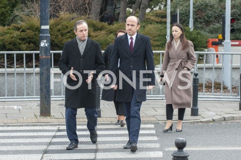  31.03.2020 WARSZAWA<br />
KONFERENCJA TOMASZA GRODZKIEGO I BORYSA BUDKI<br />
N/Z BORYS BUDKA TOMASZ GRODZKI<br />
 
