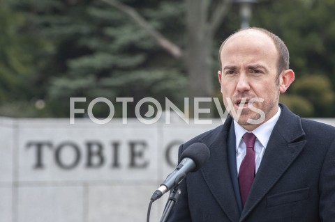  31.03.2020 WARSZAWA<br />
KONFERENCJA TOMASZA GRODZKIEGO I BORYSA BUDKI<br />
N/Z BORYS BUDKA<br />
 