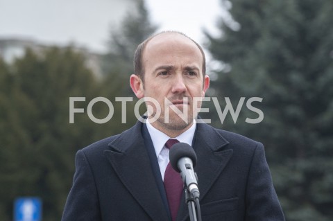  31.03.2020 WARSZAWA<br />
KONFERENCJA TOMASZA GRODZKIEGO I BORYSA BUDKI<br />
N/Z BORYS BUDKA<br />
 