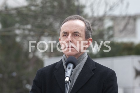  31.03.2020 WARSZAWA<br />
KONFERENCJA TOMASZA GRODZKIEGO I BORYSA BUDKI<br />
N/Z TOMASZ GRODZKI<br />
 