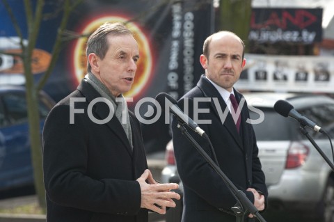  31.03.2020 WARSZAWA<br />
KONFERENCJA TOMASZA GRODZKIEGO I BORYSA BUDKI<br />
N/Z BORYS BUDKA TOMASZ GRODZKI<br />
 