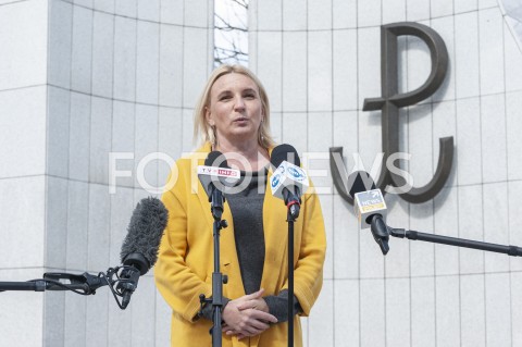 31.03.2020 WARSZAWA<br />
KONFERENCJA KOALICJI POLSKIEJ<br />
N/Z AGNIESZKA SCIGAJ POLSKA WALCZACA<br />
 