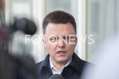  31.03.2020 WARSZAWA<br />
KONFERENCJA SZYMONA HOLOWNI W WARSZAWIE<br />
N/Z SZYMON HOLOWNIA<br />
 