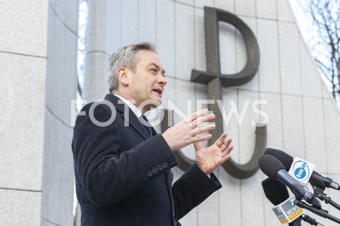 Konferencja Roberta Biedronia w Warszawie