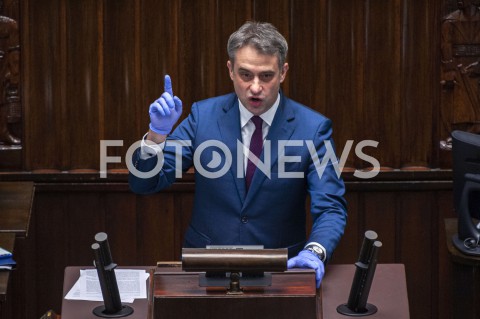  06.04.2020 WARSZAWA SEJM<br />
POSIEDZENIE SEJMU<br />
TEMATEM POSIEDZENIA M.IN. GLOSOWANIE KORESPONDENCYJNE W WYBORACH PREZYDENCKICH<br />
N/Z KRZYSZTOF GAWKOWSKI<br />
 