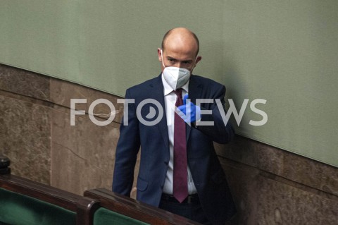  06.04.2020 WARSZAWA SEJM<br />
POSIEDZENIE SEJMU<br />
TEMATEM POSIEDZENIA M.IN. GLOSOWANIE KORESPONDENCYJNE W WYBORACH PREZYDENCKICH<br />
N/Z BORYS BUDKA<br />
 