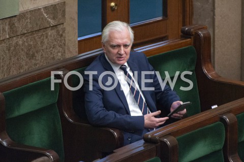  07.05.2020 WARSZAWA SEJM<br />
POSIEDZENIE SEJMU<br />
N/Z JAROSLAW GOWIN<br />
 