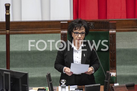  07.05.2020 WARSZAWA SEJM<br />
POSIEDZENIE SEJMU<br />
N/Z ELZBIETA WITEK<br />
 
