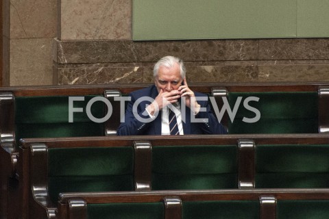  07.05.2020 WARSZAWA SEJM<br />
POSIEDZENIE SEJMU<br />
N/Z JAROSLAW GOWIN<br />
 