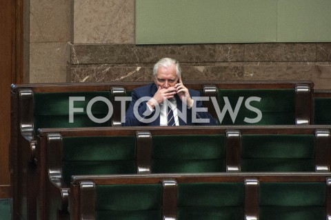  07.05.2020 WARSZAWA SEJM<br />
POSIEDZENIE SEJMU<br />
N/Z JAROSLAW GOWIN<br />
 