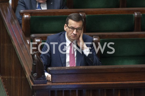  07.05.2020 WARSZAWA SEJM<br />
POSIEDZENIE SEJMU<br />
N/Z PREMIER MATEUSZ MORAWIECKI<br />
 