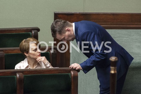  07.05.2020 WARSZAWA SEJM<br />
POSIEDZENIE SEJMU<br />
N/Z JADWIGA EMILEWICZ LUKASZ SCHREIBER<br />
 