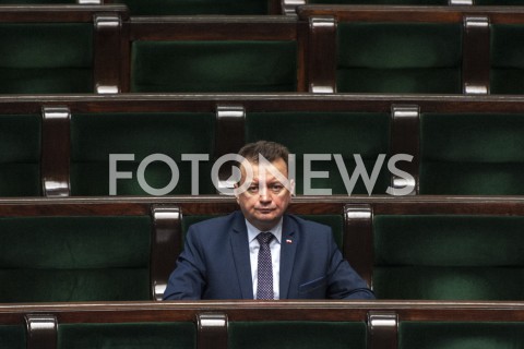  07.05.2020 WARSZAWA SEJM<br />
POSIEDZENIE SEJMU<br />
N/Z MARIUSZ BLASZCZAK<br />
 