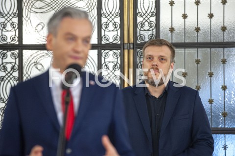  07.05.2020 WARSZAWA SEJM<br />
POSIEDZENIE SEJMU<br />
N/Z ADRIAN ZANDBERG ROBERT BIEDRON<br />
 