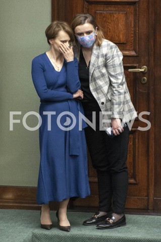  12.05.2020 WARSZAWA SEJM<br />
POSIEDZENIE SEJMU<br />
N/Z JADWIGA EMILEWICZ OLGA EWA SEMENIUK<br />
 