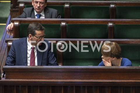  12.05.2020 WARSZAWA SEJM<br />
POSIEDZENIE SEJMU<br />
N/Z JADWIGA EMILEWICZ PREMIER MATEUSZ MORAWIECKI MARIUSZ KAMINSKI<br />
 