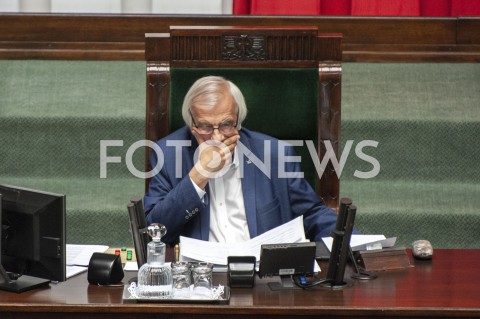  27.05.2020 WARSZAWA SEJM<br />
POSIEDZENIE SEJMU<br />
N/Z RYSZARD TERLECKI<br />
 