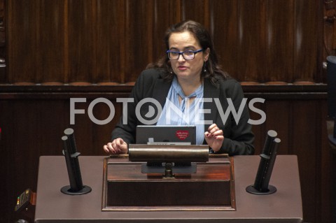  27.05.2020 WARSZAWA SEJM<br />
POSIEDZENIE SEJMU<br />
N/Z ANITA DZIEDZIC KUCHARSKA<br />
 