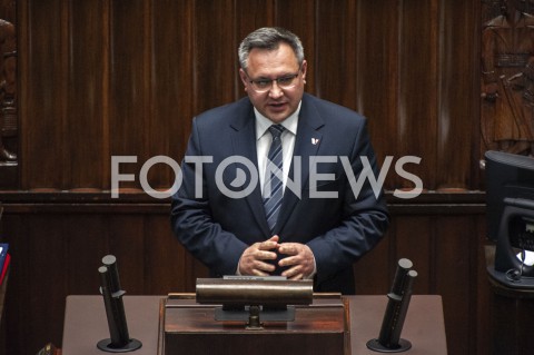 27.05.2020 WARSZAWA SEJM<br />
POSIEDZENIE SEJMU<br />
N/Z MIROSLAW SUCHON<br />
 