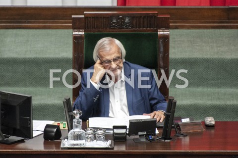  27.05.2020 WARSZAWA SEJM<br />
POSIEDZENIE SEJMU<br />
N/Z RYSZARD TERLECKI<br />
 