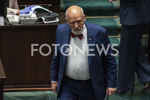  27.05.2020 WARSZAWA SEJM<br />
POSIEDZENIE SEJMU<br />
N/Z JANUSZ KORWIN MIKKE<br />
 