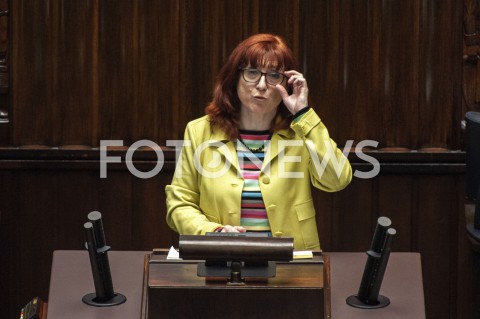  27.05.2020 WARSZAWA SEJM<br />
POSIEDZENIE SEJMU<br />
N/Z MALGORZATA PROKOP PACZKOWSKA<br />
 