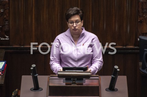  27.05.2020 WARSZAWA SEJM<br />
POSIEDZENIE SEJMU<br />
N/Z MONIKA FALEJ<br />
 