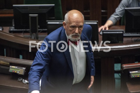  27.05.2020 WARSZAWA SEJM<br />
POSIEDZENIE SEJMU<br />
N/Z JANUSZ KORWIN MIKKE<br />
 