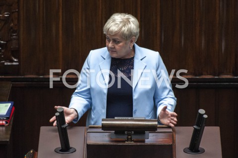  27.05.2020 WARSZAWA SEJM<br />
POSIEDZENIE SEJMU<br />
N/Z MALGORZATA PEPEK<br />
 