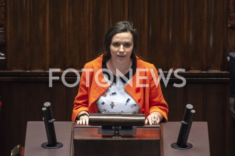  27.05.2020 WARSZAWA SEJM<br />
POSIEDZENIE SEJMU<br />
N/Z KLAUDIA JACHIRA<br />
 