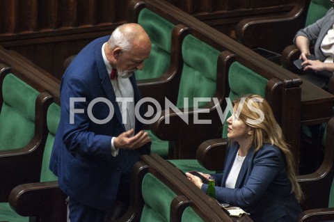  27.05.2020 WARSZAWA SEJM<br />
POSIEDZENIE SEJMU<br />
N/Z JANUSZ KORWIN MIKKE KATARZYNA UEBERHAN<br />
 