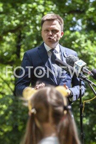  01.06.2020 WARSZAWA<br />
SPOTKANIE SZYMONA HOLOWNI Z DZIECMI<br />
N/Z SZYMON HOLOWNIA<br />
 