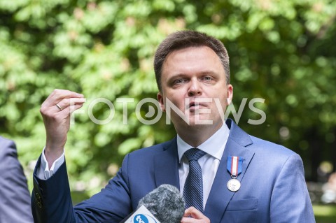  01.06.2020 WARSZAWA<br />
SPOTKANIE SZYMONA HOLOWNI Z DZIECMI<br />
N/Z SZYMON HOLOWNIA<br />
 