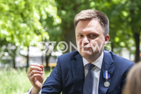  01.06.2020 WARSZAWA<br />
SPOTKANIE SZYMONA HOLOWNI Z DZIECMI<br />
N/Z SZYMON HOLOWNIA<br />
 