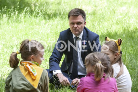  01.06.2020 WARSZAWA<br />
SPOTKANIE SZYMONA HOLOWNI Z DZIECMI<br />
N/Z SZYMON HOLOWNIA<br />
 