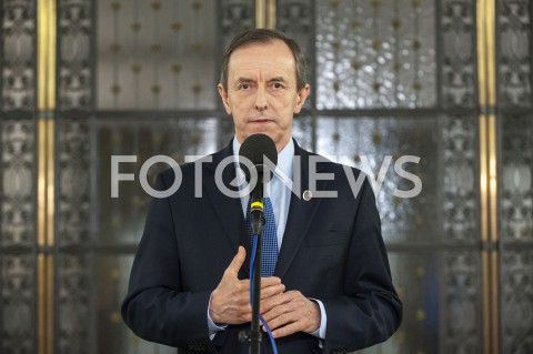  01.06.2020 WARSZAWA<br />
KONFERENCJA MARSZALKA SENATU<br />
N/Z TOMASZ GRODZKI<br />
 