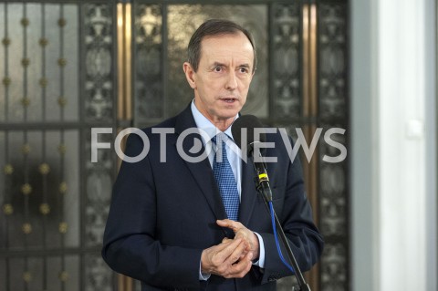  01.06.2020 WARSZAWA<br />
KONFERENCJA MARSZALKA SENATU<br />
N/Z TOMASZ GRODZKI<br />
 