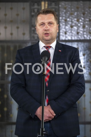 01.06.2020 WARSZAWA<br />
KONFERENCJA WICEMARSZALKA SENATU<br />
N/Z PRZEMYSLAW CZARNEK<br />
 
