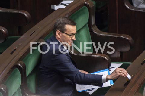  02.06.2020 WARSZAWA SEJM<br />
POSIEDZENIE SEJMU<br />
N/Z PREMIER MATEUSZ MORAWIECKI<br />
 