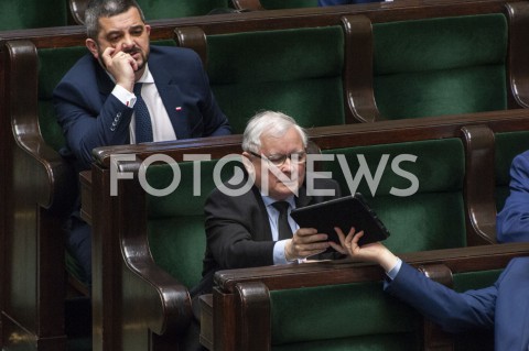  02.06.2020 WARSZAWA SEJM<br />
POSIEDZENIE SEJMU<br />
N/Z JAROSLAW KACZYNSKI KRZYSZTOF SOBOLEWSKI<br />
 