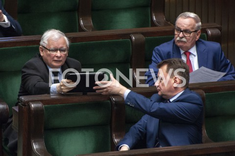  02.06.2020 WARSZAWA SEJM<br />
POSIEDZENIE SEJMU<br />
N/Z JAROSLAW KACZYNSKI MARIUSZ BLASZCZAK LEONARD KRASULSKI<br />
 