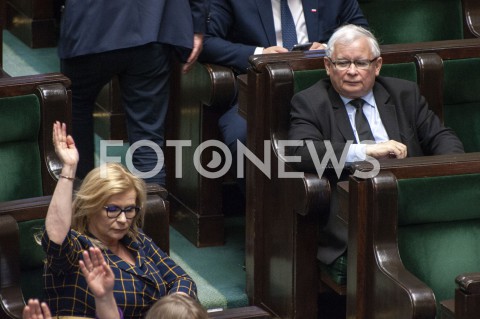  02.06.2020 WARSZAWA SEJM<br />
POSIEDZENIE SEJMU<br />
N/Z JAROSLAW KACZYNSKI MALGORZATA GOSIEWSKA<br />
 