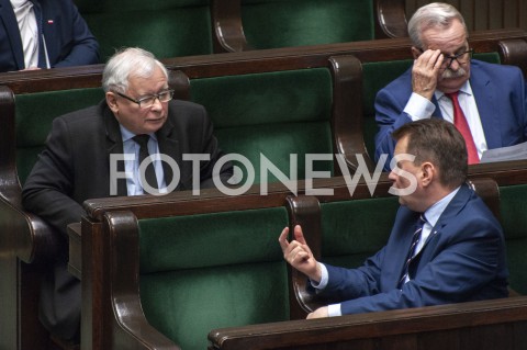  02.06.2020 WARSZAWA SEJM<br />
POSIEDZENIE SEJMU<br />
N/Z JAROSLAW KACZYNSKI MARIUSZ BLASZCZAK LEONARD KRASULSKI<br />
 